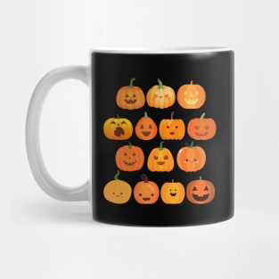 Cute Halloween Pumpkins. Mug